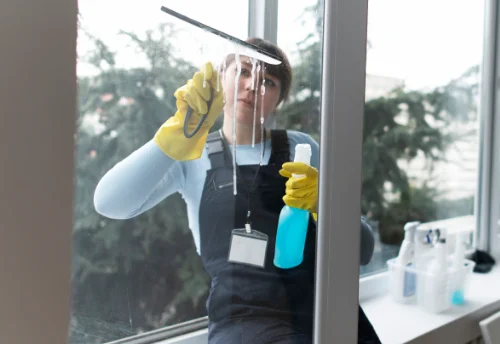 Nettoyage de vitres intérieures et extérieures à Franclens
